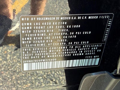 2023 Volkswagen Taos 1.5T SE