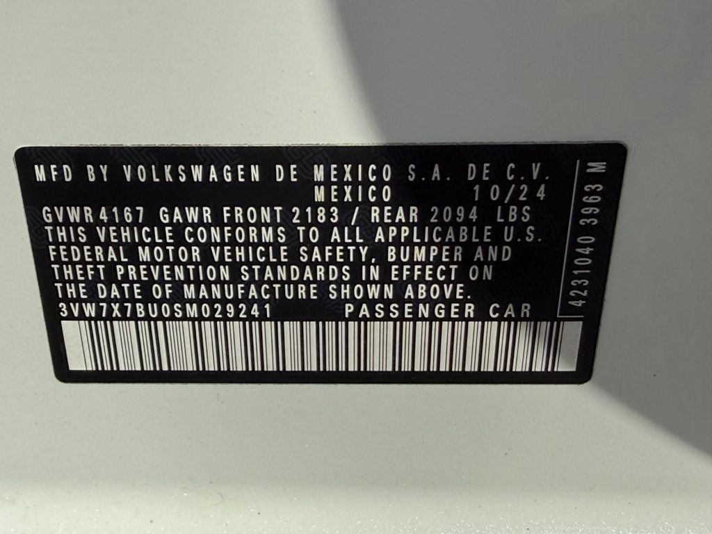 2025 Volkswagen Jetta 1.5T SE