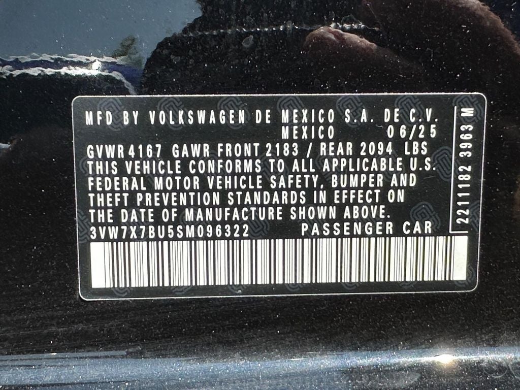 2025 Volkswagen Jetta 1.5T SE