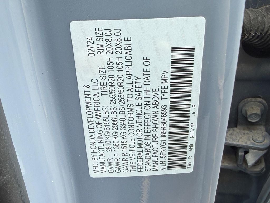 2024 Honda Pilot Elite
