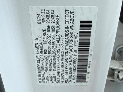 2024 Honda Pilot Touring