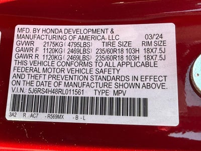 2024 Honda CR-V EX