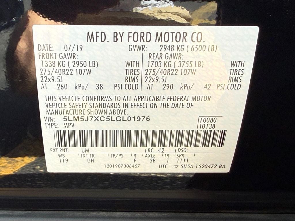 2020 Lincoln Aviator Reserve