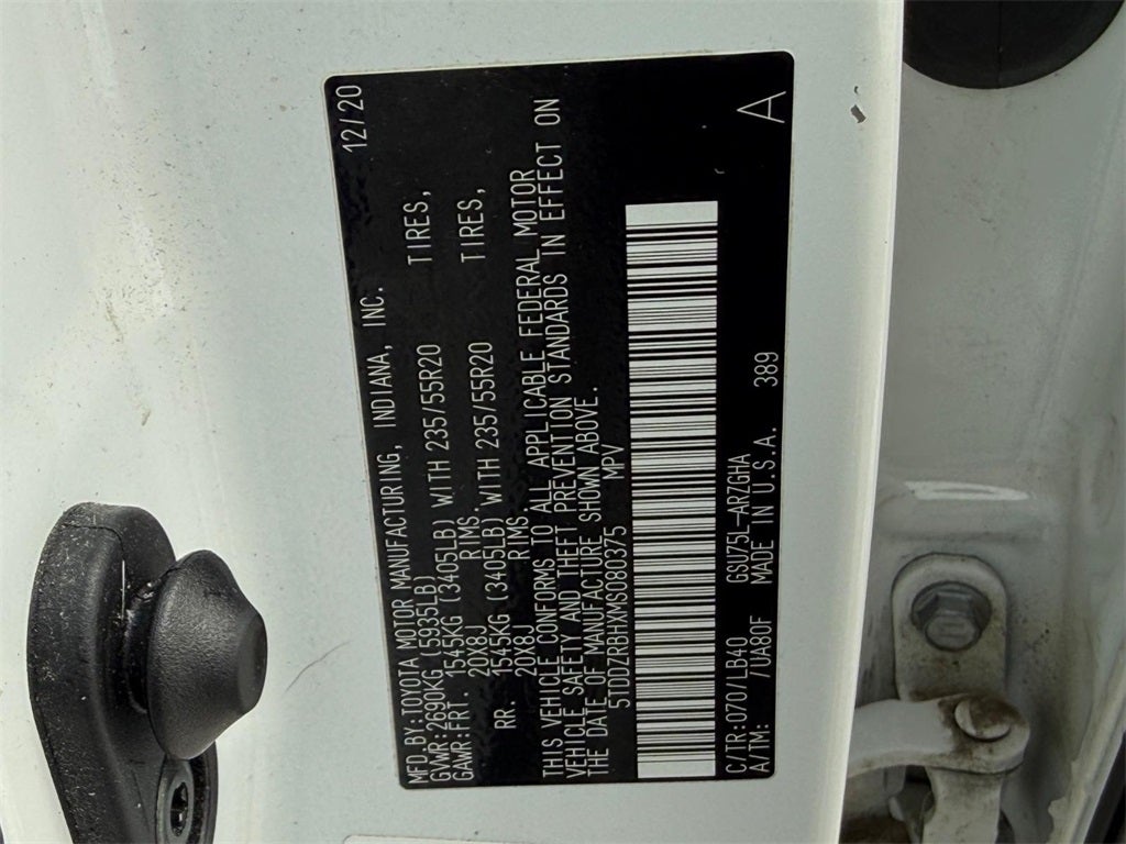 2021 Toyota Highlander Limited