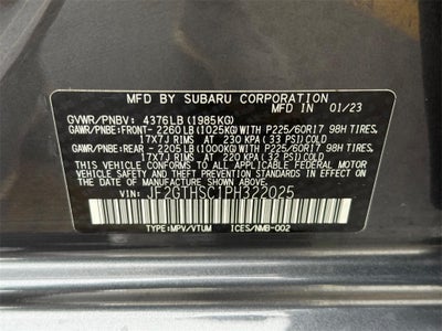 2023 Subaru Crosstrek Sport