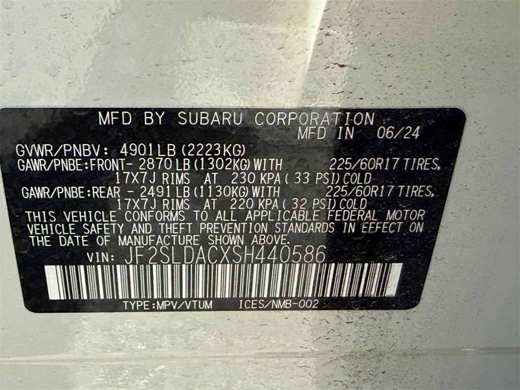 2025 Subaru Forester Base