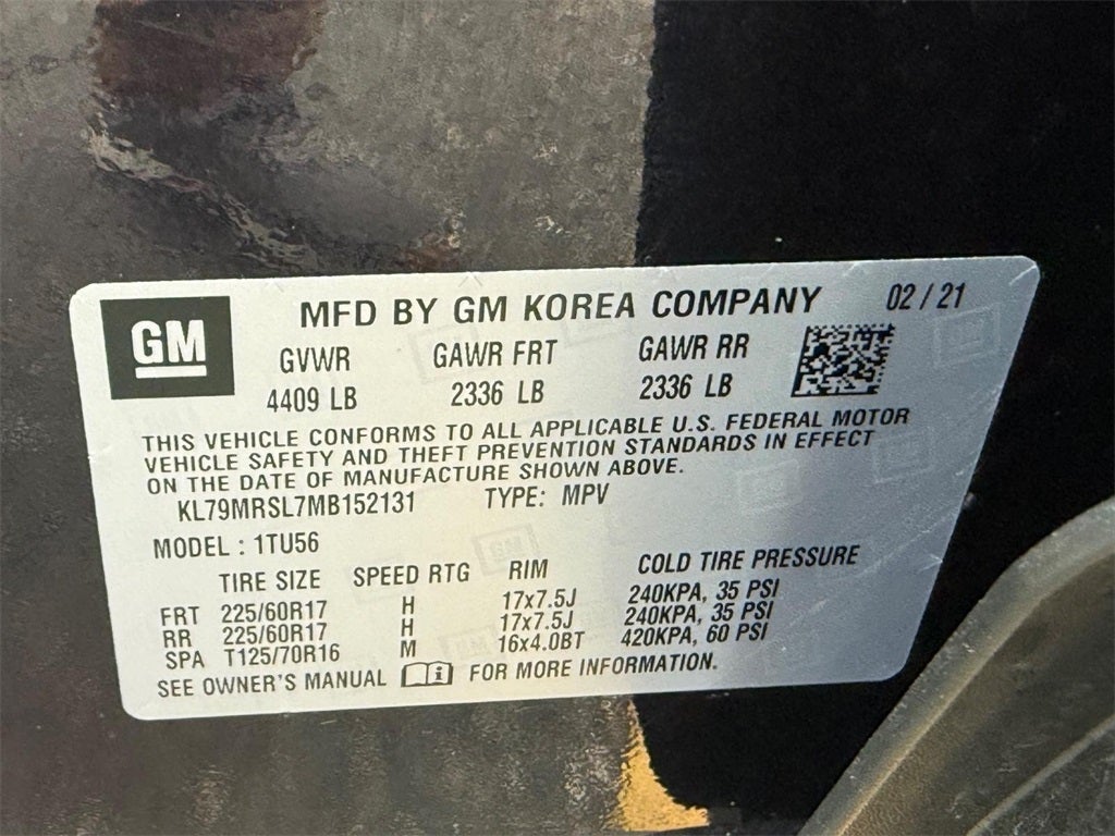 2021 Chevrolet TrailBlazer LT