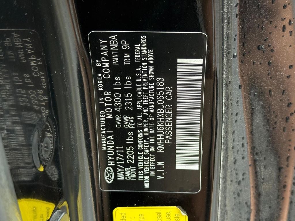 2011 Hyundai Genesis Coupe 3.8 Track