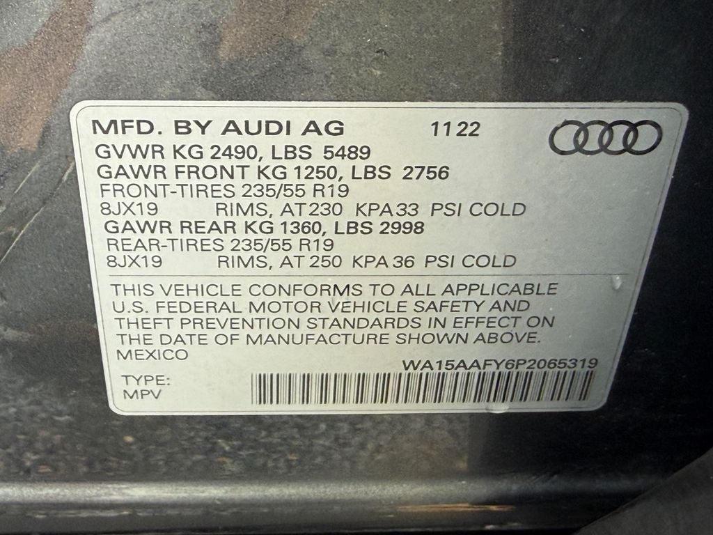 2023 Audi Q5 Sportback 45 S line Premium Plus quattro