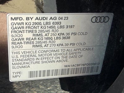 2023 Audi Q7 45 Premium quattro